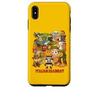 Italiano Brainrot Meme Compilazione Carino Accogliente Anime Style Bambini Custodia per iPhone XS Max
