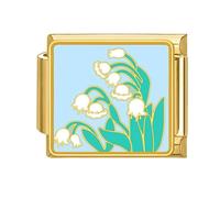 Italiano Charm Link Bracciale Gioielli Making Modulo Parte Fiori Di Accesso Temi Braccialetto Fabbricazione Rifornimenti Per I Componenti Tecnici Gioielli, Taglia unica, come descritto