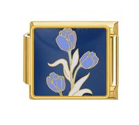 Italiano Charm Link Bracciale Gioielli Making Modulo Parte Fiori Di Accesso Temi Braccialetto Fabbricazione Rifornimenti Per I Componenti Tecnici Gioielli, Taglia unica, come descritto