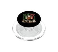 Italiano Chef Grab Life Polpette Italia PopSockets PopGrip per MagSafe