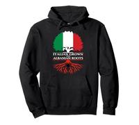 Italiano coltivato con radici albanesi Felpa con Cappuccio
