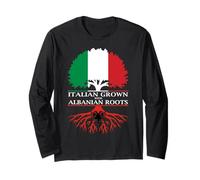 Italiano coltivato con radici albanesi Maglia a Manica