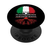 Italiano coltivato con radici albanesi PopSockets PopGrip Adesivo