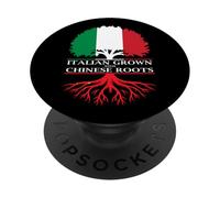 Italiano coltivato con radici cinesi PopSockets PopGrip Adesivo