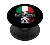 Italiano coltivato con radici francesi PopSockets PopGrip Adesivo