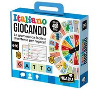 Headu Italiano Giocando La Grammatica Facile E Divertente Per Ragazzi It57021 Gioco Educativo Per Bambini 6-10 Anni Made In Italy