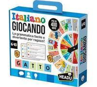 HEADU - Italiano Giocando - La Grammatica Facile E Divertente Per Ragazzi! | Giochi Educativi 6 7 8 9 10 Anni, Giochi Didattici Bambini, Quiz Divertenti e Intelligenti, Regalo Bambino Scuola Primaria