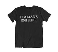 Italians Do It Better - As Seen On Madonna Mens Band Organic Cotton T-Shirt
