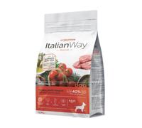 ItalianWay Mini Adult Intestinal Maiale e piselli 1,5 kg - Croccantini per cani - 1° ORDINE? scegli lo sconto BZR5 / BZR20 + 200 punti fedeltà