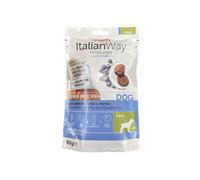 ItalianWay snack per cani Miniburger Grain Free 60 gr - Salmone, erbe e mirtilli - 1° ORDINE? scegli lo sconto BZR5 / BZR20 + 200 punti fedeltà