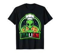 Italien Alien Gesto Italiano Mano Divertente Italia Maglietta