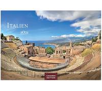 Italien Kalender 2026 - Wandkalender | Fotokalender Italien 35x50 cm im Großformat mit 12 traumhaften Motiven der Reisedestination Italien