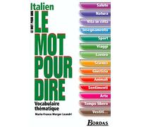Italien. Vocabulaire Thematique