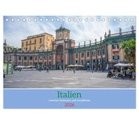 Italien - zwischen Dolomiten und Amalfiküste (Tischkalender 2026 DIN A5 quer), CALVENDO Monatskalender: Eine Reise durch Städte und Landschaften zwischen dem Alpenraum und dem Golf von Neapel.