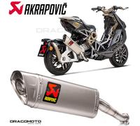 ITALJET DRAGSTER 125 / DRAGSTER 200 2021-2023 Scarico AKRAPOVIC Titanio RC S-...