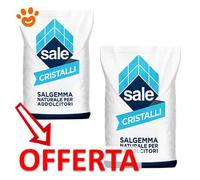 ITALKALI - SALE in CRISTALLI → Sacchi 25 kg - per DEPURATORI e ADDOLCITORI ACQUA