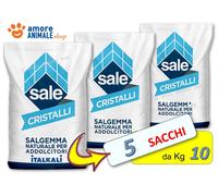 Italkali Sale Addolcimento Cristalli Acque Grosso - Italkali Sale Addolcimento Cristalli Acque Grosso - Sacco Da 10 Kg - ACQUISTO MULTIPLO