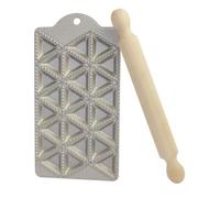 Italo Ottinetti Triangle Ravioli, 24 Pezzi, in Alluminio, Metallico, Taglia Unica