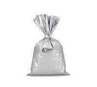 Italpak Buste Metallizzate Soft 50 pz, Colore Argento, 15x25cm, X204021152500