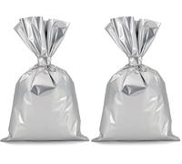 Italpak Buste Metallizzate Soft 50 pz, Colore Argento, 35x50cm, X204021355000 (Confezione da 2)