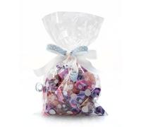 Italpak Buste (Sacchetti) Trasparenti per Alimenti Bubbles 50 pz, Polypropylene, Bianco, 15x25cm