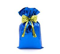 Italpak Buste Metallizzate Tinta Unita Lucide, Blu, 50 pz, 35x50cm, Colore, X007006355000