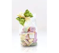 Italpak Buste Trasparenti Fondo Quadro, per Alimenti, Sacchetti con base, 50 pz,