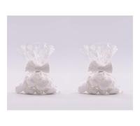 Italpak Buste Trasparenti per Bolle Alimentari 50 pz, Polipropilene, bianco e rosa, 9x12,5cm (Confezione da 2)