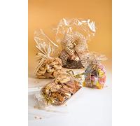 Italpak Buste Trasparenti, Sacchetti per Alimenti 'Produzione Artigianale', 50 pz, 25x40 cm