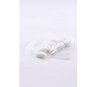 Italpak Bustine Trasparenti, Sacchetti per Alimenti con Patella Adesiva, Sacchettini Confetti con Chiusura Ermetica, 100 pz, 6x9+4cm