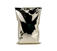 SACCHETTI BUSTE METALLIZZATE ORO CON CHIUSURA ADESIVA CM 35X47 CF.50 PZ.
