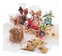 100 PZ Buste Trasparenti Sacchetti per Alimenti ITALPACK 40x60 cm art XC4060