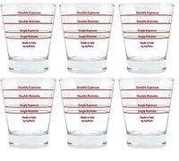Italparts Espresso Shot Glass Round Pack of 6