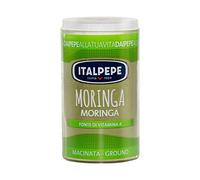 Italpepe, Moringa Macinata, Fonte di Vitamina A, Pack Richiudibile 100% Riciclabile, Ideale da Utilizzare per la Creazione di Succhi, Tè, Zuppe e Insalate
