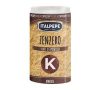 Italpepe, Zenzero Macinato, Gusto Leggermente Pungente e Piccante, Fonte di Potassio, Pack Richiudibile e Riciclabile, Ideale da Aggiungere per Creare Biscotti e Creme, Ottimo anche per Carne e Pesce