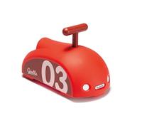 Italtrike Ginetta - Minieolo - Primi Passi Cavalcabile a Spinta 1-6 Anni - Sicuro, Robusto, Agile e Silenzioso - Sviluppo Motorio e Divertimento (Rosso)
