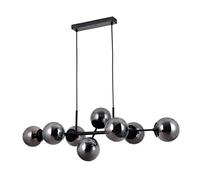 Italux Molite Moderna plafoniera a sospensione globo a 8 luci, E14