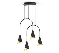 Italux Raalto - Ciondolo moderno a LED a sospensione nero, Z?, Bianco caldo 3000 K 588 lm