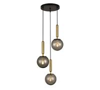 Italux Ravena PND-2324-3A BRO+SG Lampa wisząca 3x5W/LED IP20