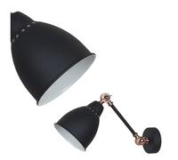 Italux Sonny - Applique Industriale E Retrò Grafite 1 Luce, E27