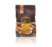 Italwax Natural - 1Kg - Perline di cera a caldo per la depilazione senza strisce - Formula naturale per tutti i tipi di pelle - Inodore - Raccomandato per area bikini e ascelle