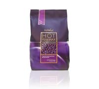 Italwax Prugna - 500g - Perline di cera a caldo per la depilazione senza strisce - Formula naturale per tutti i tipi di pelle - Aromatizzato frutta - Raccomandato per area bikini e ascelle