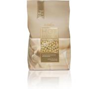 Italwax White Chocolate - 500g - Perline di cera a caldo per la depilazione senza strisce - Formula naturale per tutti i tipi di pelle - Aromatizzato vaniglia - Raccomandato per area bikini e ascelle