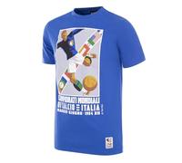 Italy 1934 World Cup Emblem T-Shirt Blue XL