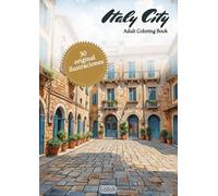 Italy City Adult Coloring Book