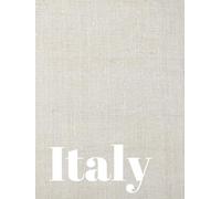 Italy: Cream Linen Edition A Decorative Coffee Table Book for Modern Home & Shelf Styling