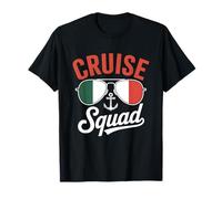 Italy Cruise Squad Family Vacation Trip Matching Group Trave Maglietta