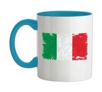 Italy Grunge Stile Bandiera - Tazza IN Ceramica - Italiano Viaggio Paese Milan