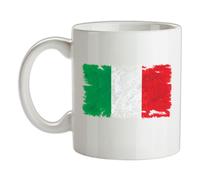 Italy Grunge Stile Bandiera - Tazza IN Ceramica - Italiano Viaggio Paese Milan