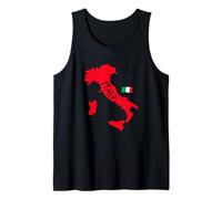 Italy Map Graphic Tees - Novelty T-Shirts & Cool Designs Canotta